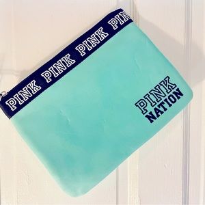 Pink waterproof beach bag